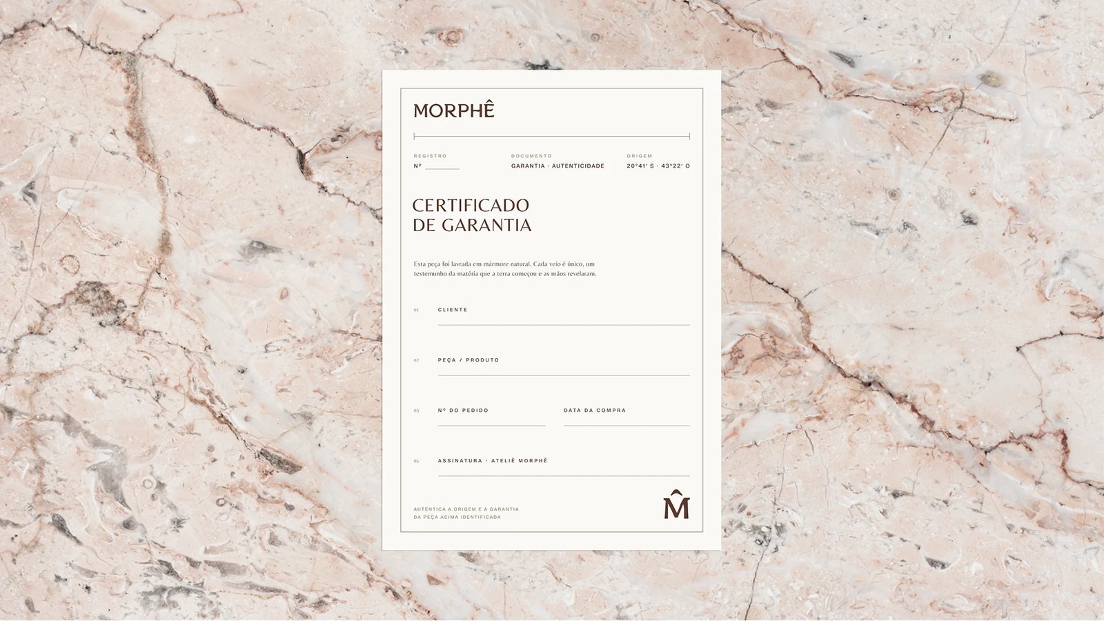 Morphê, peça do projeto